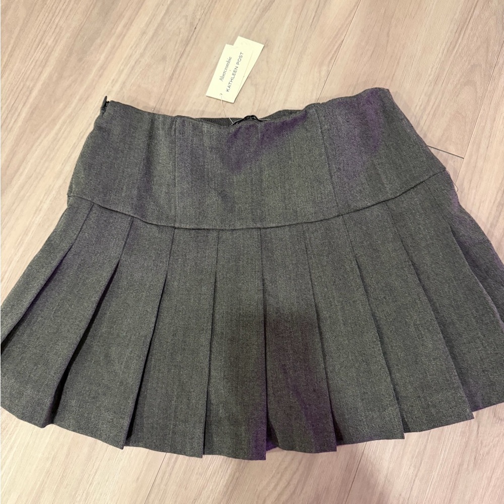 Abercrombie & Fitch Charcoal Mini Skirt